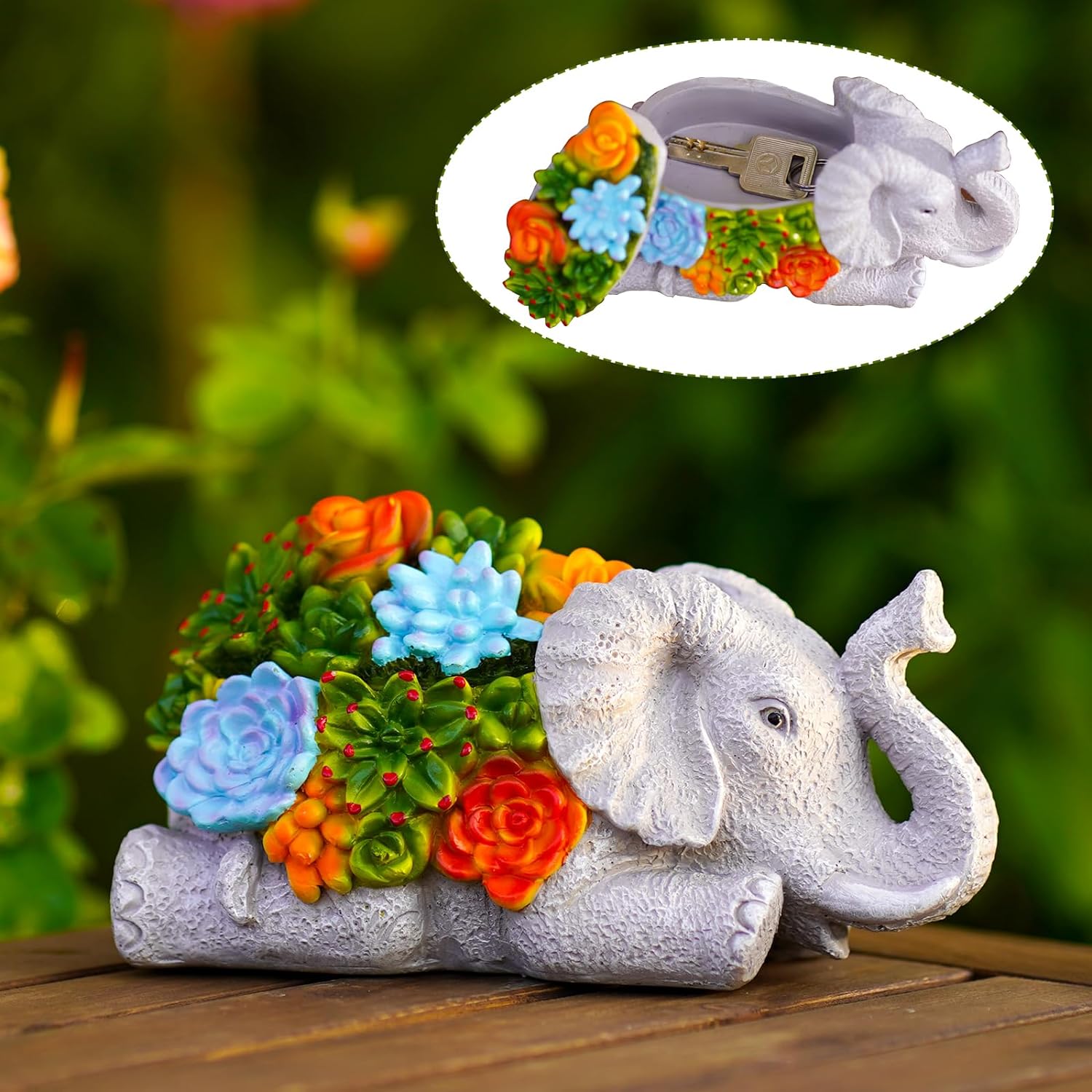 Key Lock Box for Outside, Garden Decor, Indoor Decoration Key Lock Box for Outside, Garden Decor, Indoor Decoration